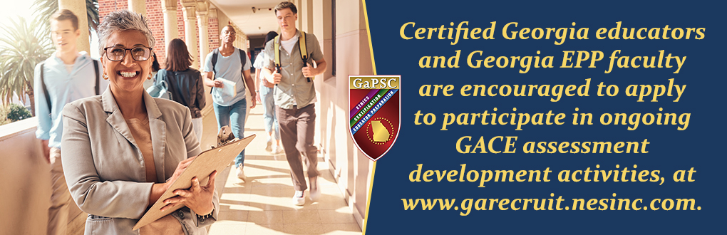Get Involved with GACE Assessment Development