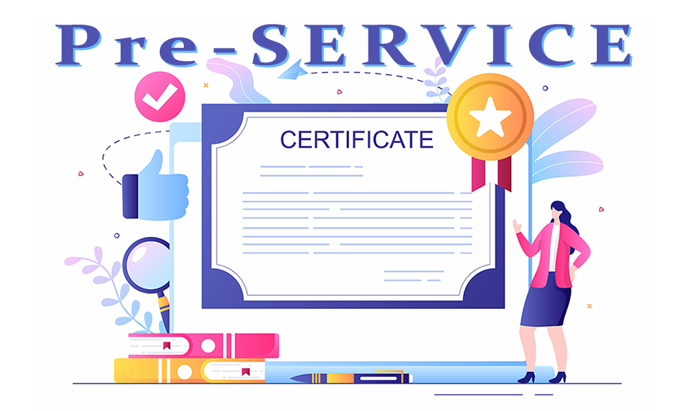 Pre-Service Certificate