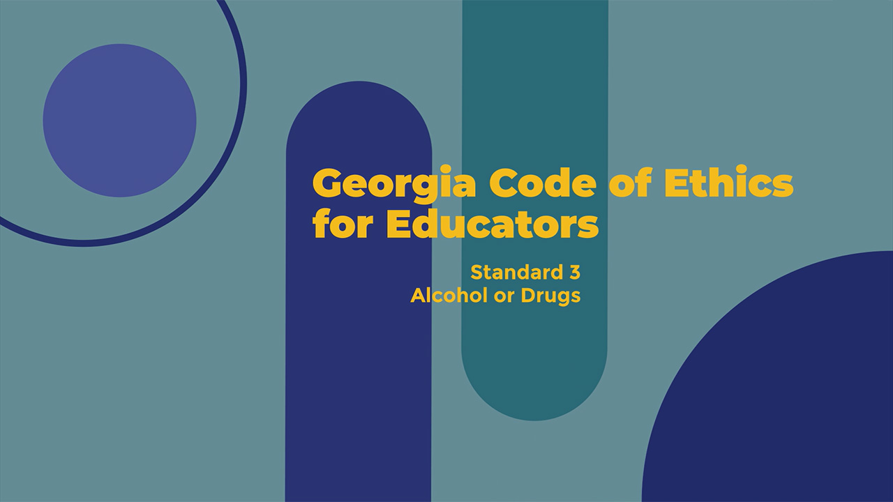 Standard 3: Alcohol or Drugs